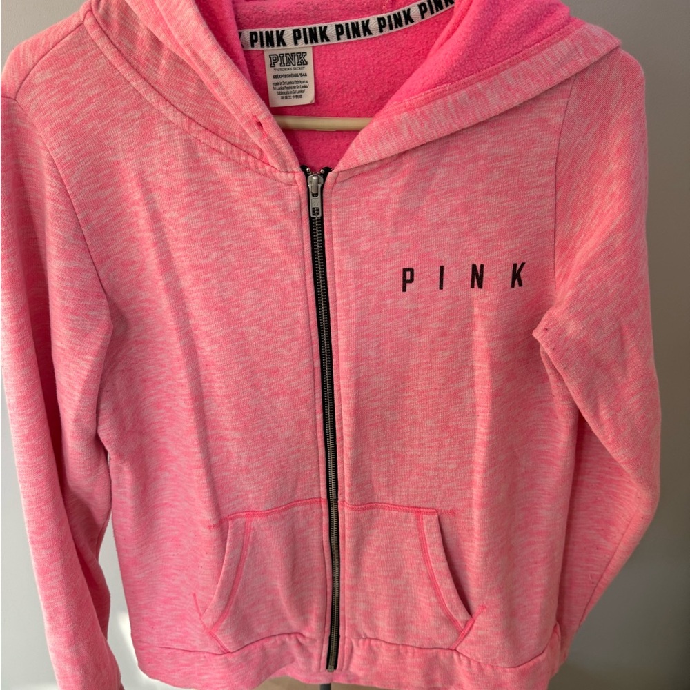 Victoria's Secret Pink Zip-Up Hoodie